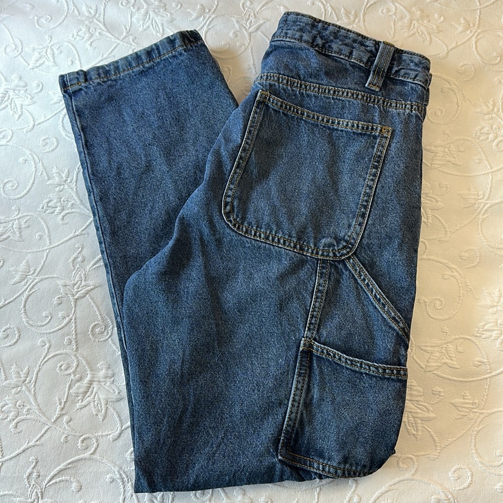 Paper Denim & Cloth Men Relaxed Tapered Carpenter Jeans Ellison Wash‎ size 32 28